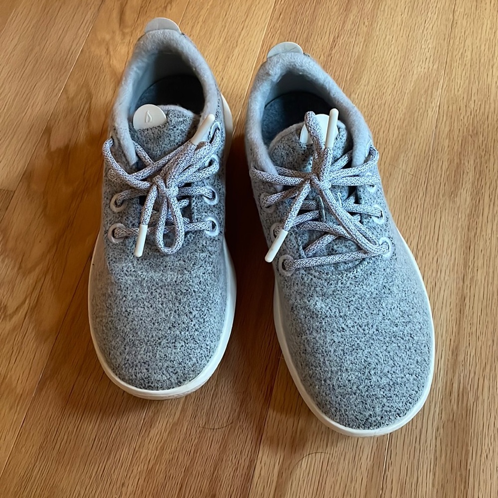Allbirds womens wool runners mizzles size 9 dapple grey